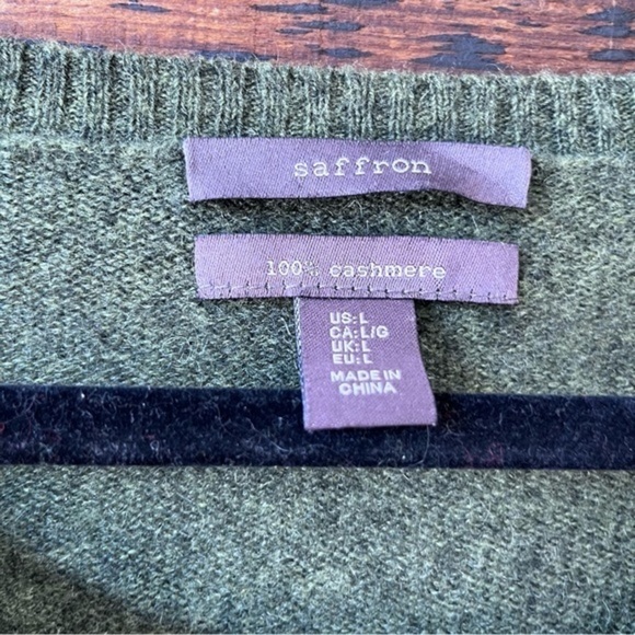 100% Cashmere Sweater Size L - Picture 4 of 4